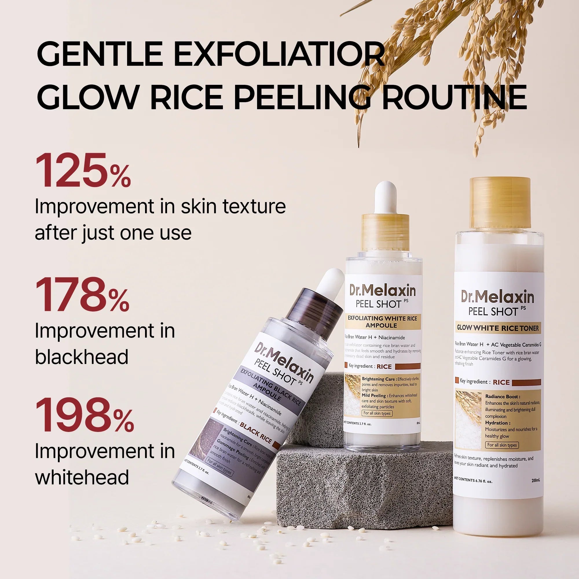 Peel Shot Glow Rice Line